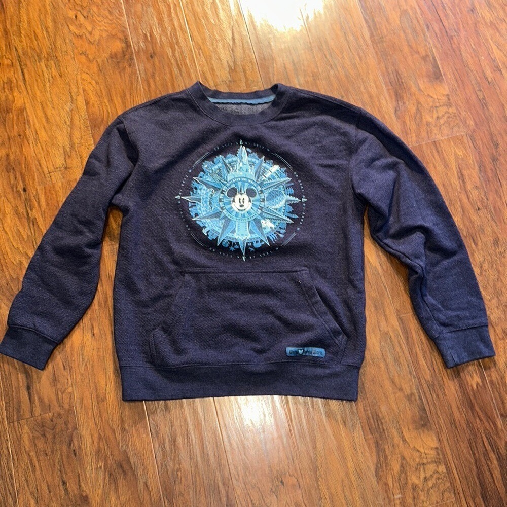 Disney Parks‎ Mickey Sweatshirt S Small compass
